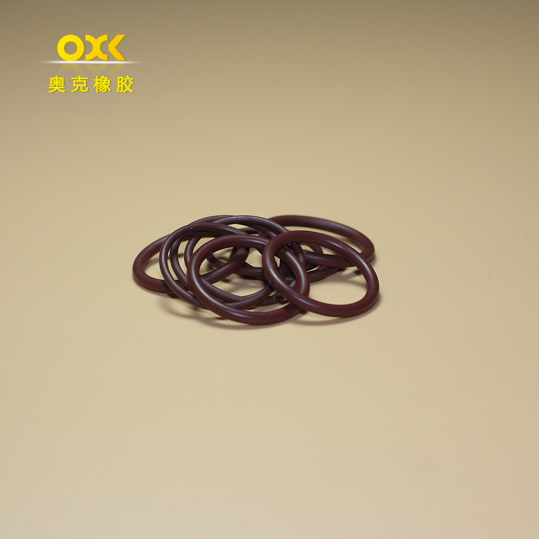 Brown low-temperature resistant fluorine rubber O-ring 2