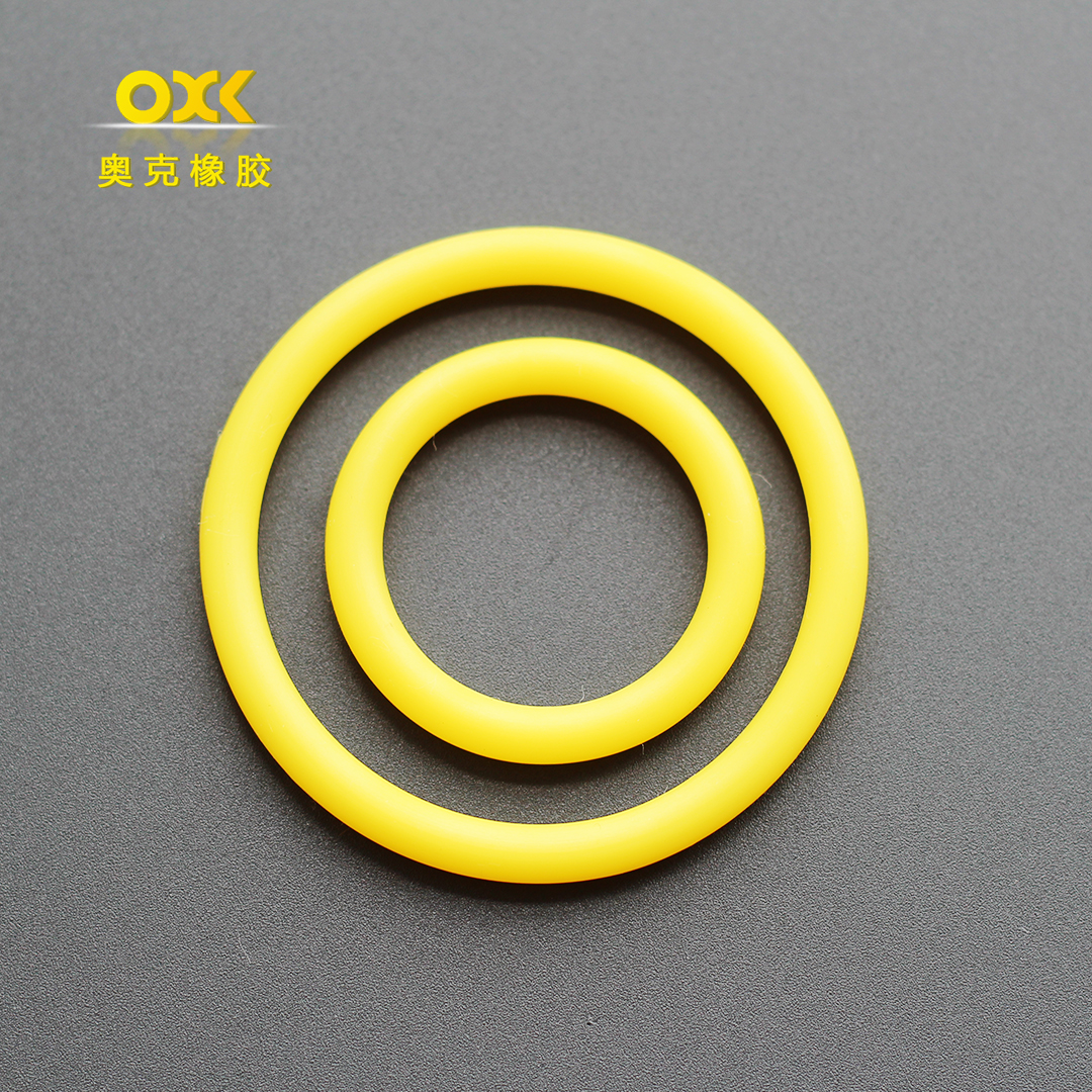 Yellow fluorosilicone O-ring