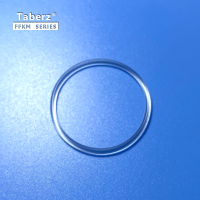 Transparent (amber) colored perfluoroether O-ring